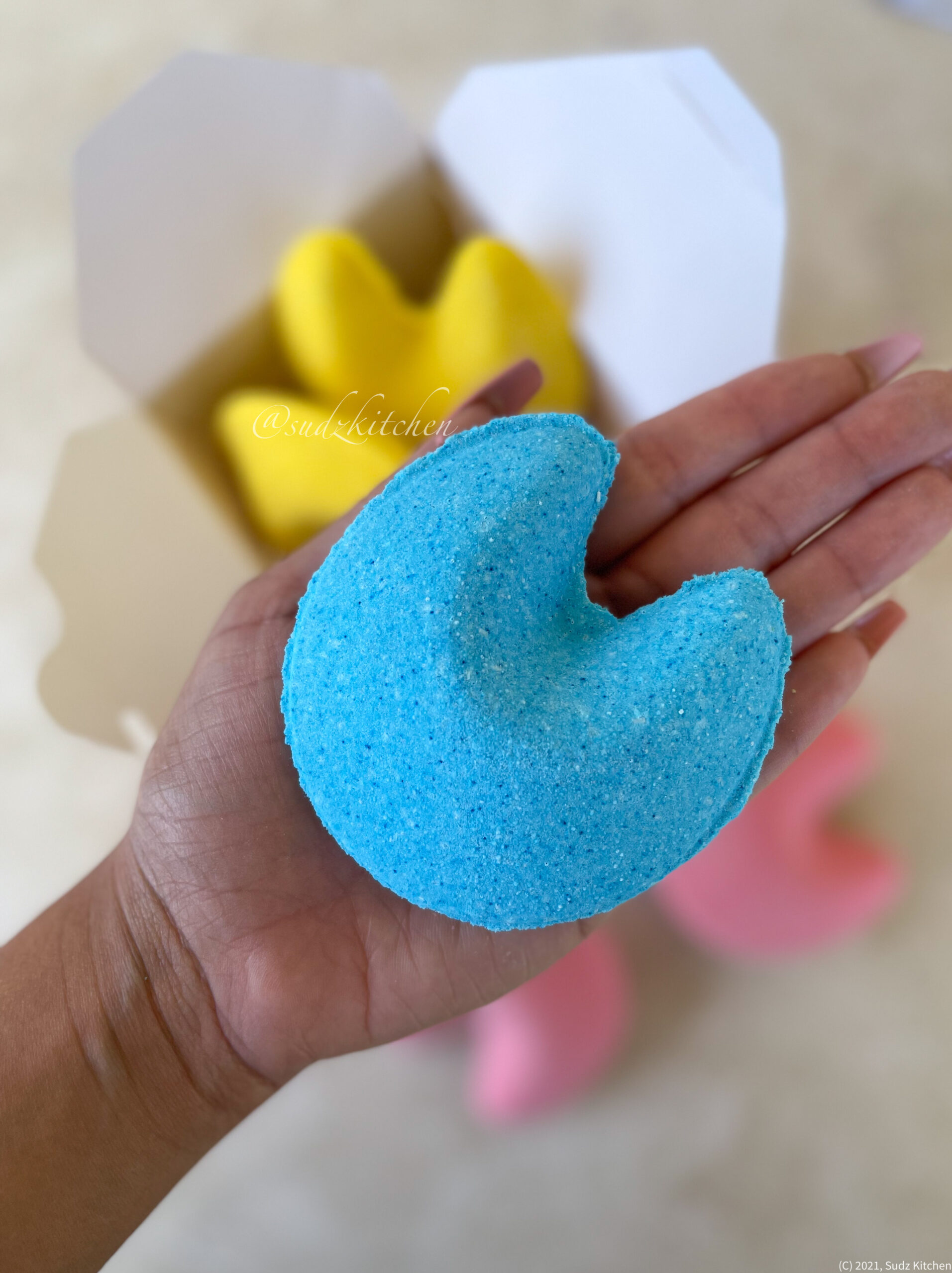| Fortune Cookie Bath Bomb (with hidden message) Fortune Cookie Bath Bomb (with hidden message) - Image 4