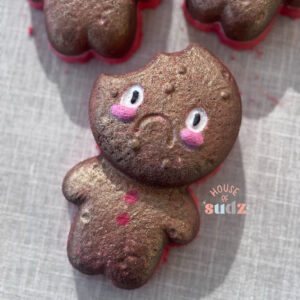 bitten gingerbread man bath bomb san dimas